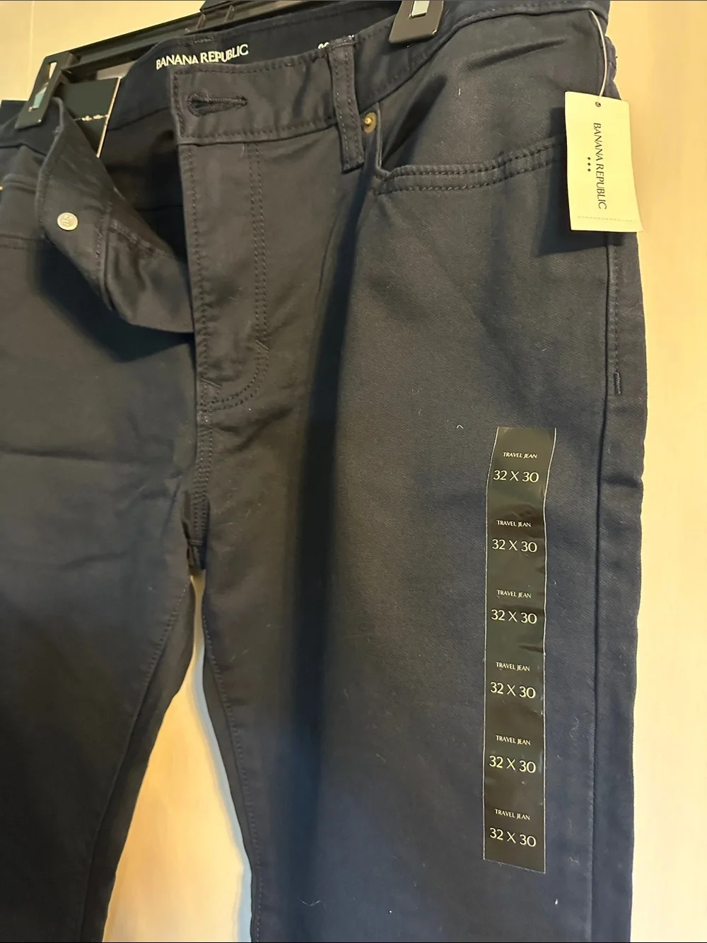 Banana Republic Men's Slim Straight Black Jeans